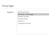 Flexslider Group Management Pages